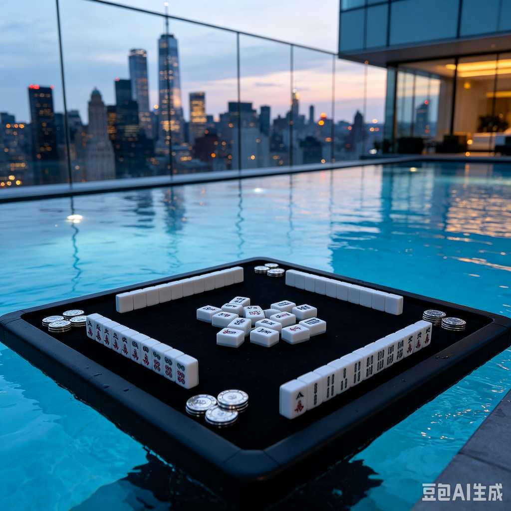 simulated ivory mahjong set
