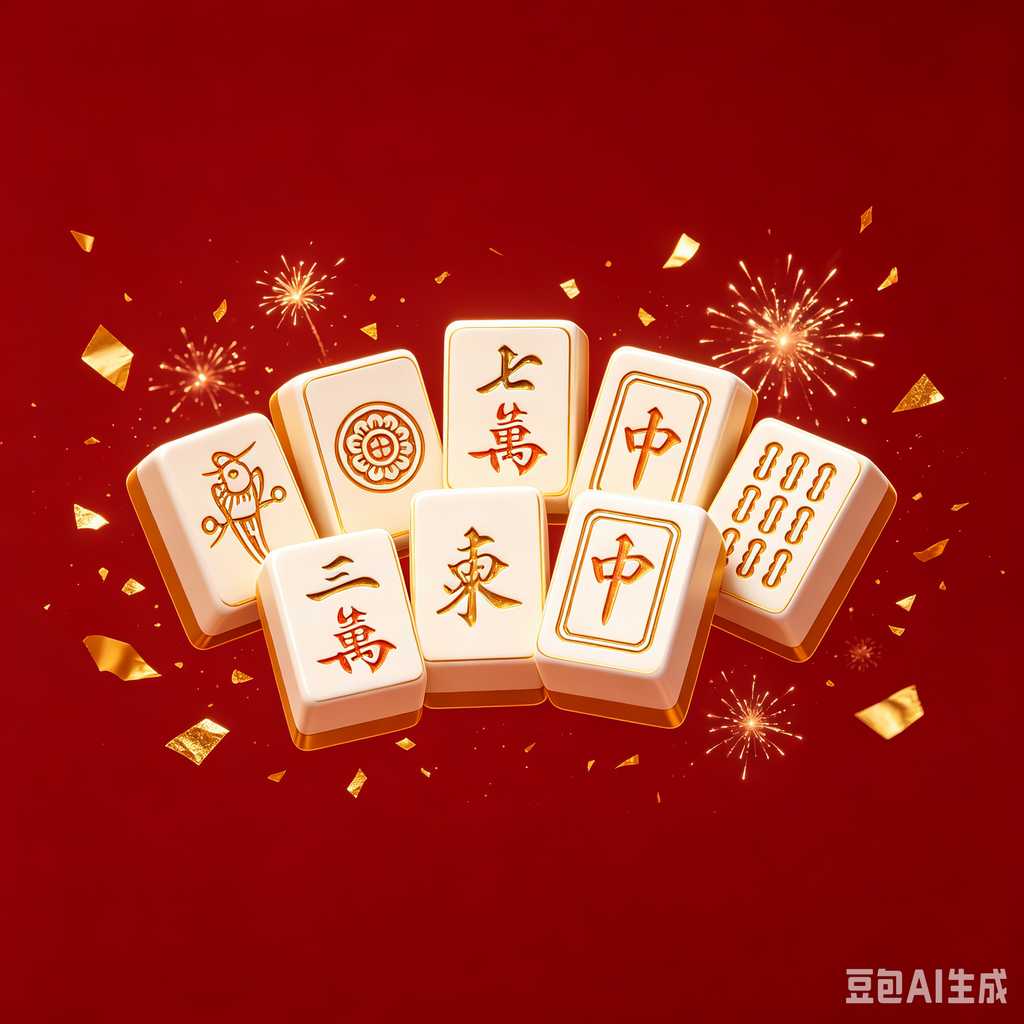 bamboo wood mahjong set